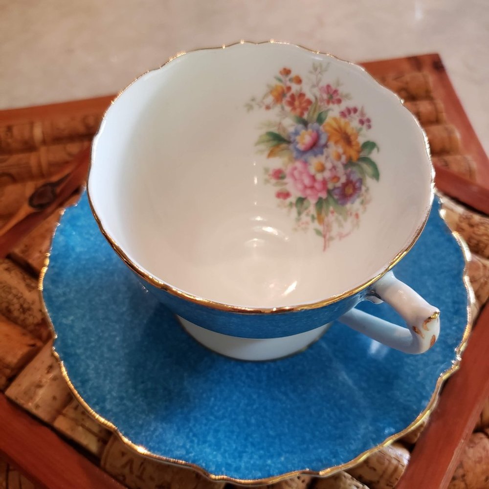 Coalport Vintage Tea Cup & Saucer 1940's